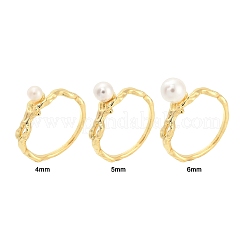 Brass Finger Ring Settings&nbsp;LS-KK-G518-05G