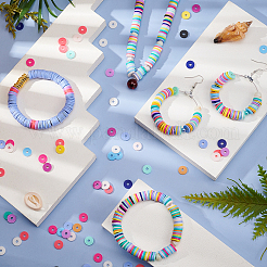 DIY Heishi Bead Stretch Bracelets Making Kits&nbsp;DIY-PH0004-19B