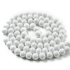 Painted Glass Bead Strands&nbsp;DGLA-S071-8mm-01