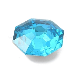 Faceted Glass Rhinestone Cabochons&nbsp;GGLA-C032-05
