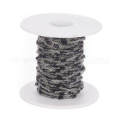 304 Stainless Steel Cable Chains&nbsp;CHS-G006-P03