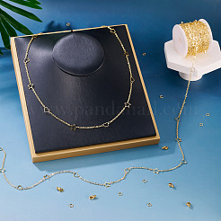 DIY Brass Cable Chains Necklaces/Bracelets Making Kits&nbsp;DIY-TA0012-76