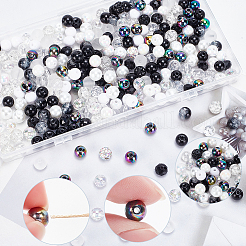 DIY Round Beads Jewelry Making Finding Kit&nbsp;DIY-WR0003-85C