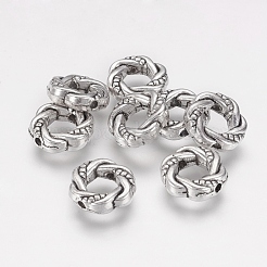 Tibetan Style Alloy Bead Frames&nbsp;LF0483Y-NF
