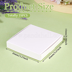 25Pcs Folding Paper Mailer Boxes&nbsp;CON-TA0001-45