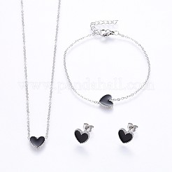 304 Stainless Steel Jewelry Sets&nbsp;SJEW-H129-22
