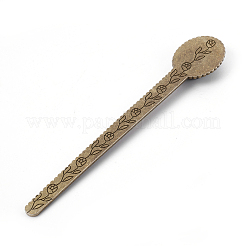 Tibetan Style Alloy Ruler/Bookmarks&nbsp;AJEW-JK00147-M