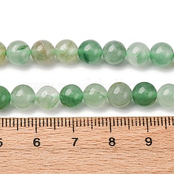 Natural Green Aventurine Round Beads Strands&nbsp;G-S150-6mm-4