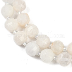Natural White Moonstone Beads Strands&nbsp;G-G182-B09-05