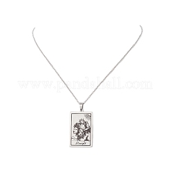 Non-Tarnish 304 Stainless Steel Cable Chain Necklaces with Lobster Claw Clasp&nbsp;NJEW-JN04204