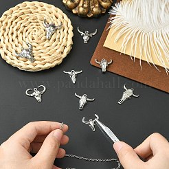 9Pcs 9 Styles 304 Stainless Steel Pendants&nbsp;STAS-CJ0003-47