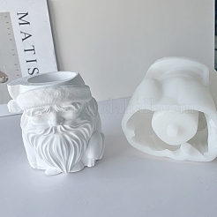Jiahui Mei DIY Santa Claus Plaster Flower Pot Silicone Mold Crystal Dropping Resin Molds&nbsp;PW-WG14CB1-01