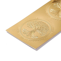 Self Adhesive Gold Foil Embossed Stickers&nbsp;DIY-XCP0002-15A