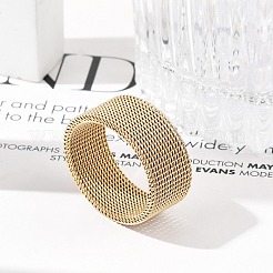 201 Stainless Steel Finger Rings&nbsp;RJEW-H242-01C