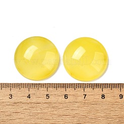 Natural Yellow Agate Cabochons&nbsp;G-E492-A-14