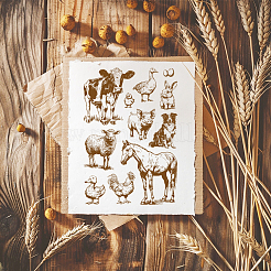Tree of Life PVC Stamps&nbsp;DIY-WH0582-0018