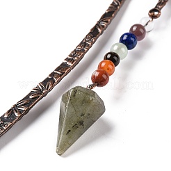 Natural Labradorite Bookmark&nbsp;AJEW-C025-01G
