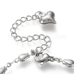 Tarnish Resistant Valentine's Day 304 Stainless Steel Bracelet Making&nbsp;STAS-L248-007P-A