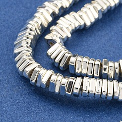 Electroplated Synthetic Non-magnetic Hematite Beads Strands&nbsp;G-C136-B01-04
