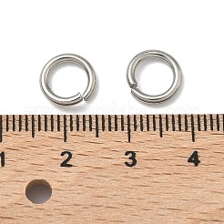 Tarnish Resistant 304 Stainless Steel Open Jump Rings&nbsp;X-STAS-E067-11-9mm