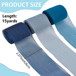3 Rolls 3 Colors Polyester Ribbons&nbsp;OCOR-WR0001-75A