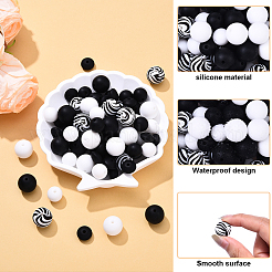 Food Grade Eco-Friendly Silicone Focal Beads&nbsp;SIL-YW0001-72C