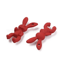 Spray Painted Alloy Pendants&nbsp;FIND-WH0155-035A