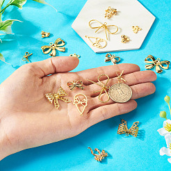 18Pcs 9 Styles Brass Pendants&nbsp;KK-TA0001-87