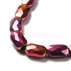 Electroplate Glass Beads Strands&nbsp;X-EGLA-F150-FP01