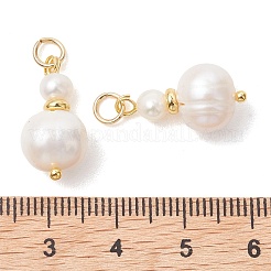 Natural Cultured Freshwater Pearl Pendants&nbsp;PALLOY-JF05449