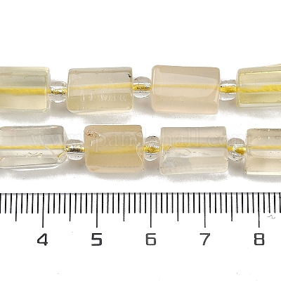 Natural Lemon Quartz(Heated) Beads Strands&nbsp;G-G162-D08-01-1