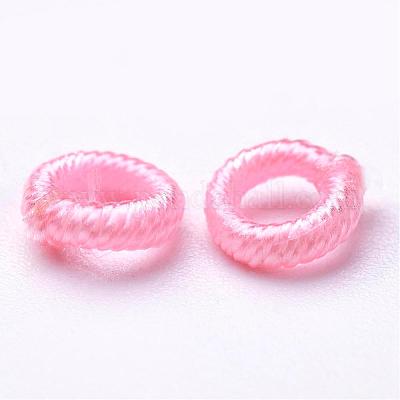 Polyester Weave Beads&nbsp;WOVE-N003-46-1