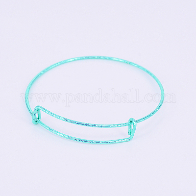 Adjustable Iron Bangle Making&nbsp;BJEW-TAC0004-02J-1