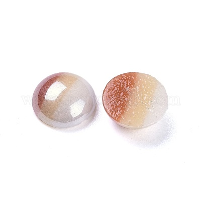Opaque Glass Cabochons&nbsp;X-GGLA-S038-12K-8mm-1