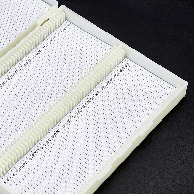1Pc Plastic Microscope Slide Storage Box&nbsp;CON-OC0001-39-1