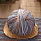 Cashmere Segment Dyed Yarn, for Weaving, Knitting & Crochet, Cornflower Blue, 2mm, about 131.23 Yards(120m)/Skein