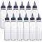 Plastic Empty Bottle, Clear, 16.5cm, Capacity: 110ml, 12pcs/set