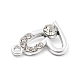 Alloy Rhinestone Pendants&nbsp;FIND-U026-07P-2