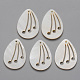 Natural Freshwater Shell Pendants&nbsp;SHEL-R021-03-1