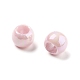 UV Plating Rainbow Iridescent Acrylic Beads&nbsp;PACR-D300-01B-3