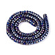 AB Color Plated Opaque Glass Beads Strands&nbsp;GLAA-T026-3x6mm-P09-2