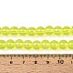 Baking Paint Glass Beads Strands&nbsp;DGLA-Q023-8mm-DB20-4
