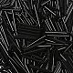 Opaque Glass Bugle Beads&nbsp;SEED-R028-2x20-C01-4