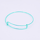 Adjustable Iron Bangle Making&nbsp;BJEW-TAC0004-02J-1
