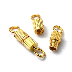20 Sets Brass Screw Clasps&nbsp;IFIN-YW0001-57G