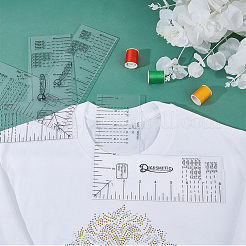 Acrylic Rulers&nbsp;DIY-WH0622-106
