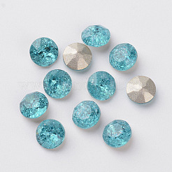Pointed Back K9 Glass Rhinestone Cabochons&nbsp;RGLA-F020-6mm