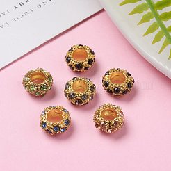 Alloy Rhinestone European Beads&nbsp;CPDL-H997
