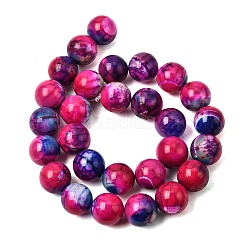 Natural Agate Beads Strands&nbsp;G-Z145-B01-14mm-D