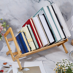 Wood Desktop Bookshelf&nbsp;ODIS-WH0030-313B-01